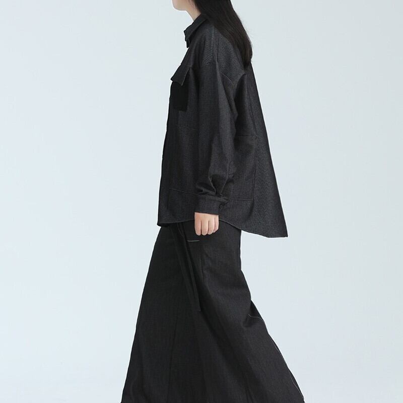 Thick Casual Collared Shirt【TR3134】