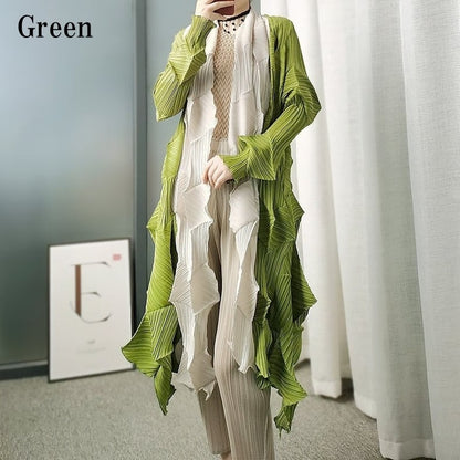 Pleats Soft Asymmetry Jacket【TR3052】