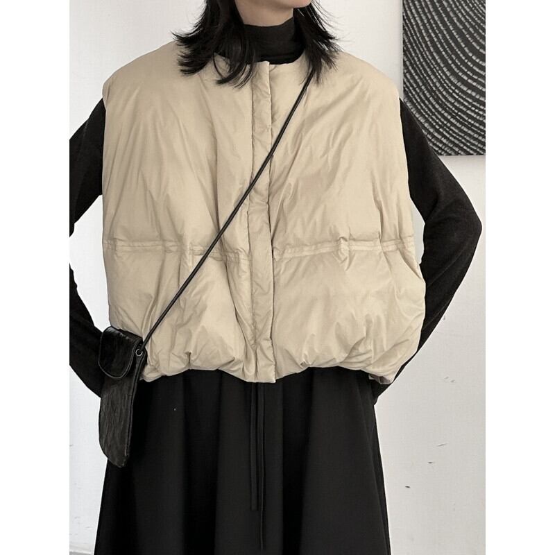 Quilting Balloon Jacket Vest【TR3237】