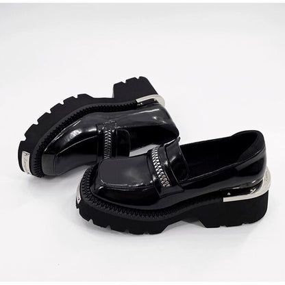 Leather Loafers Shoes【TR3393】