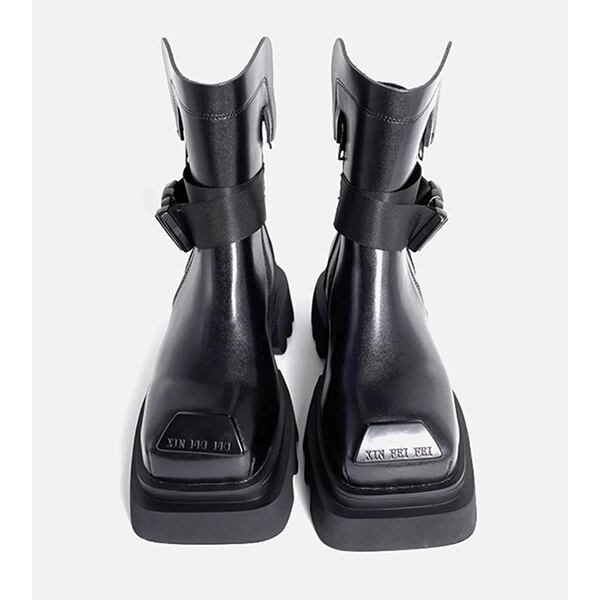 Square toe Combat Boots【TR3384】