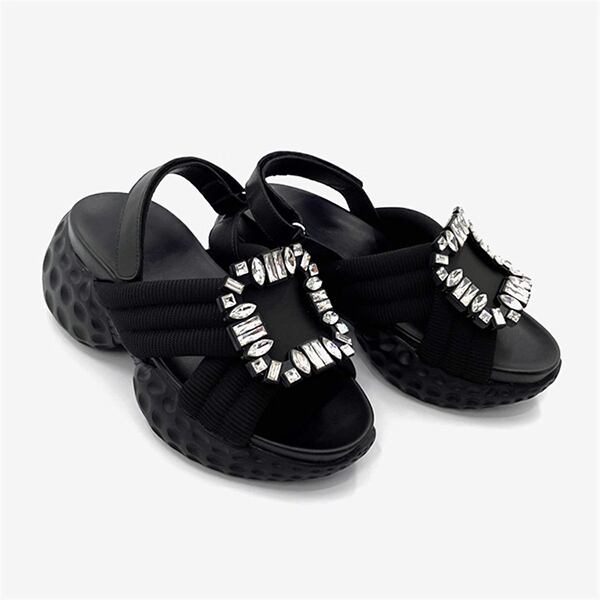 Rhinestone Buckle Sandal【TR3418】