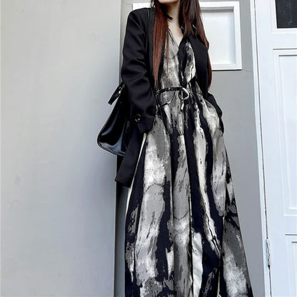 Tie Dye All-in-one Dress【TR3084】