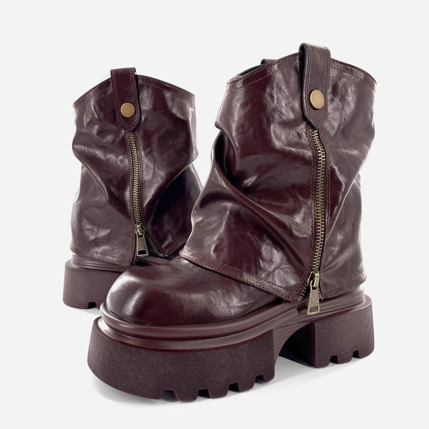Loose Fit Short Boots【TR3380】