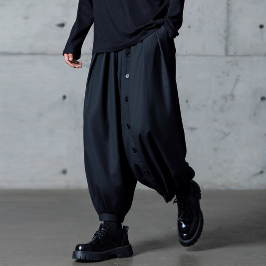 Gathered Balloon Cropped Pants【TR3310】