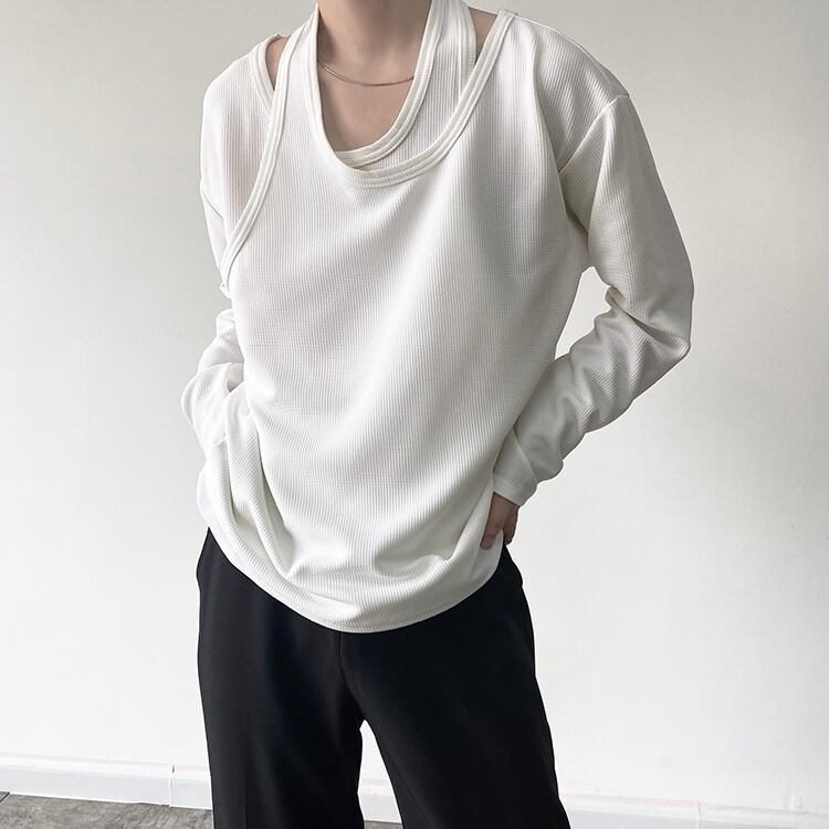 Layered Nichi Cutsew Shirt【TR1442】