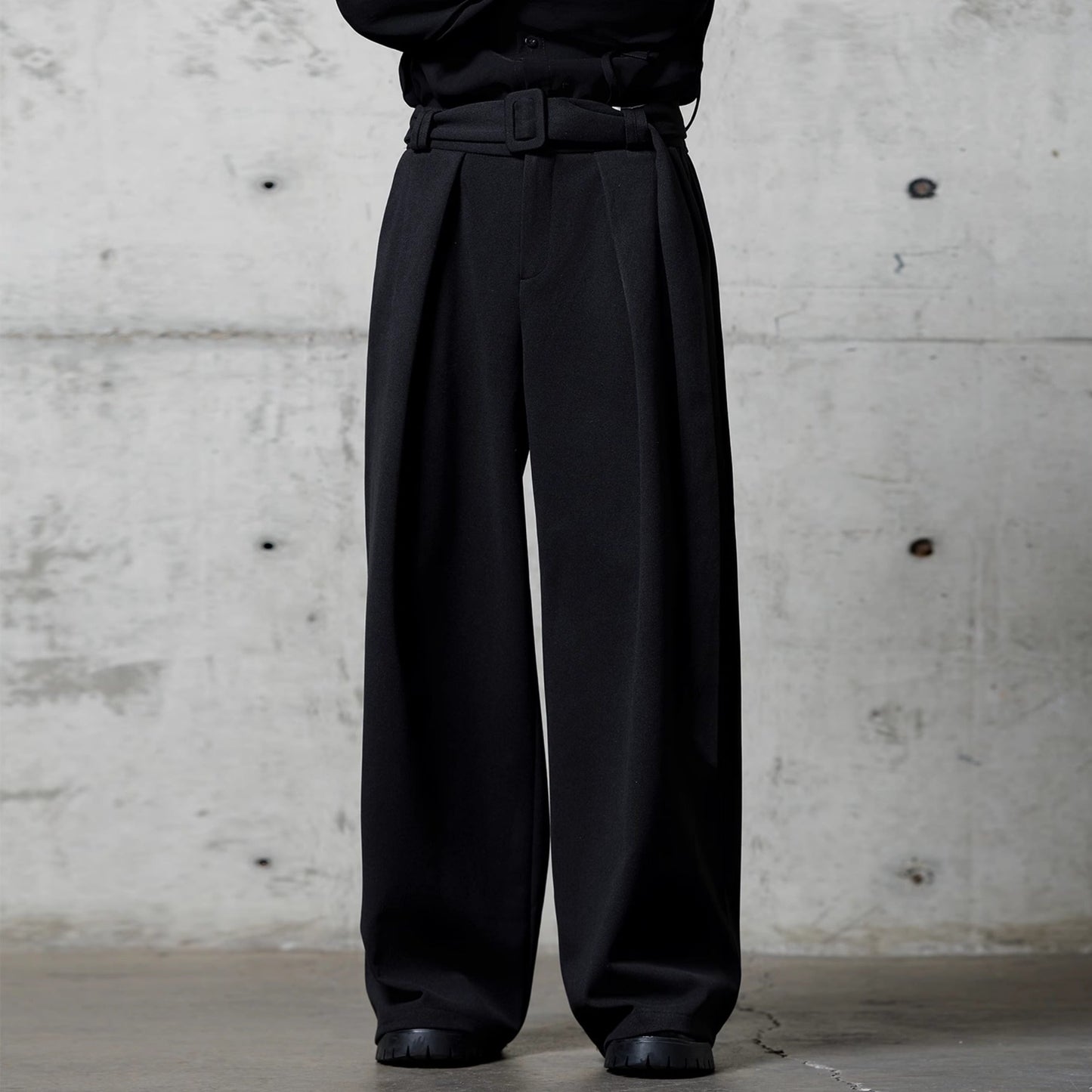 Belted High Waist Pants【TR3272】