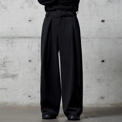 Belted High Waist Pants【TR3272】