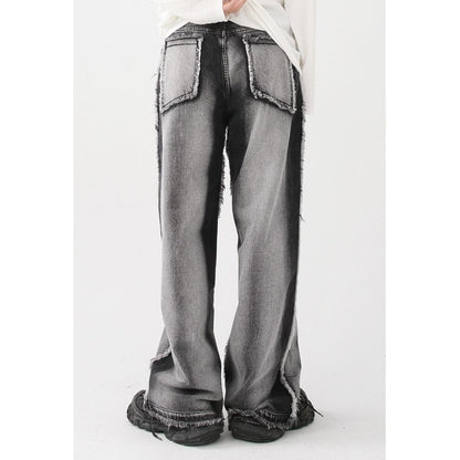 Faded Vintage Denim Pants【TR0483】