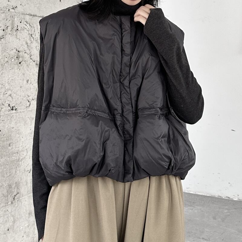 Quilting Balloon Jacket Vest【TR3237】