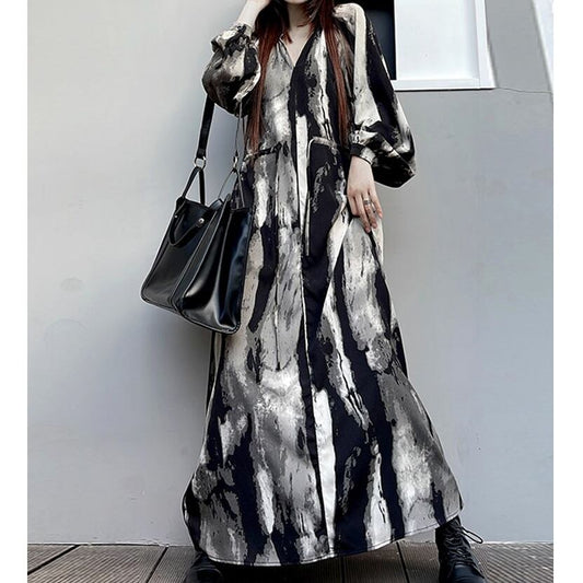 Tie Dye All-in-one Dress【TR3084】