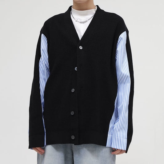 Mix Shirt Nichi Cardigan【TR1438】