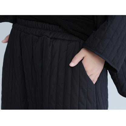 Quilting Long Skirt【TR3153】