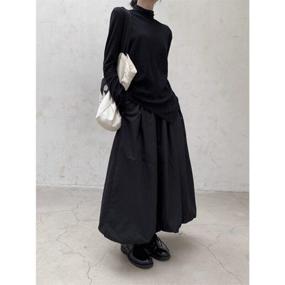 Quilting Balloon Skirt【TR3166】