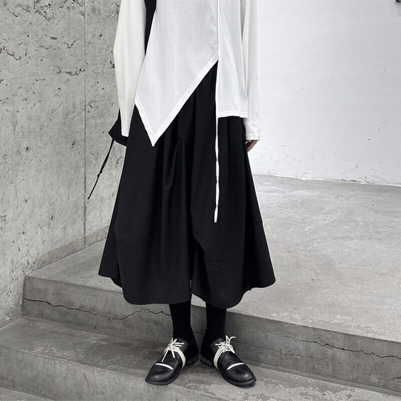 Drape High-Waist Skirt【TR3155】