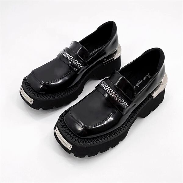 Leather Loafers Shoes【TR3393】