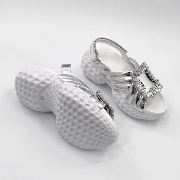Rhinestone Buckle Sandal【TR3418】