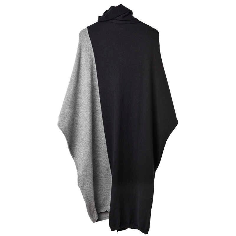 Turtleneck All-in-one Dress【TR1147】