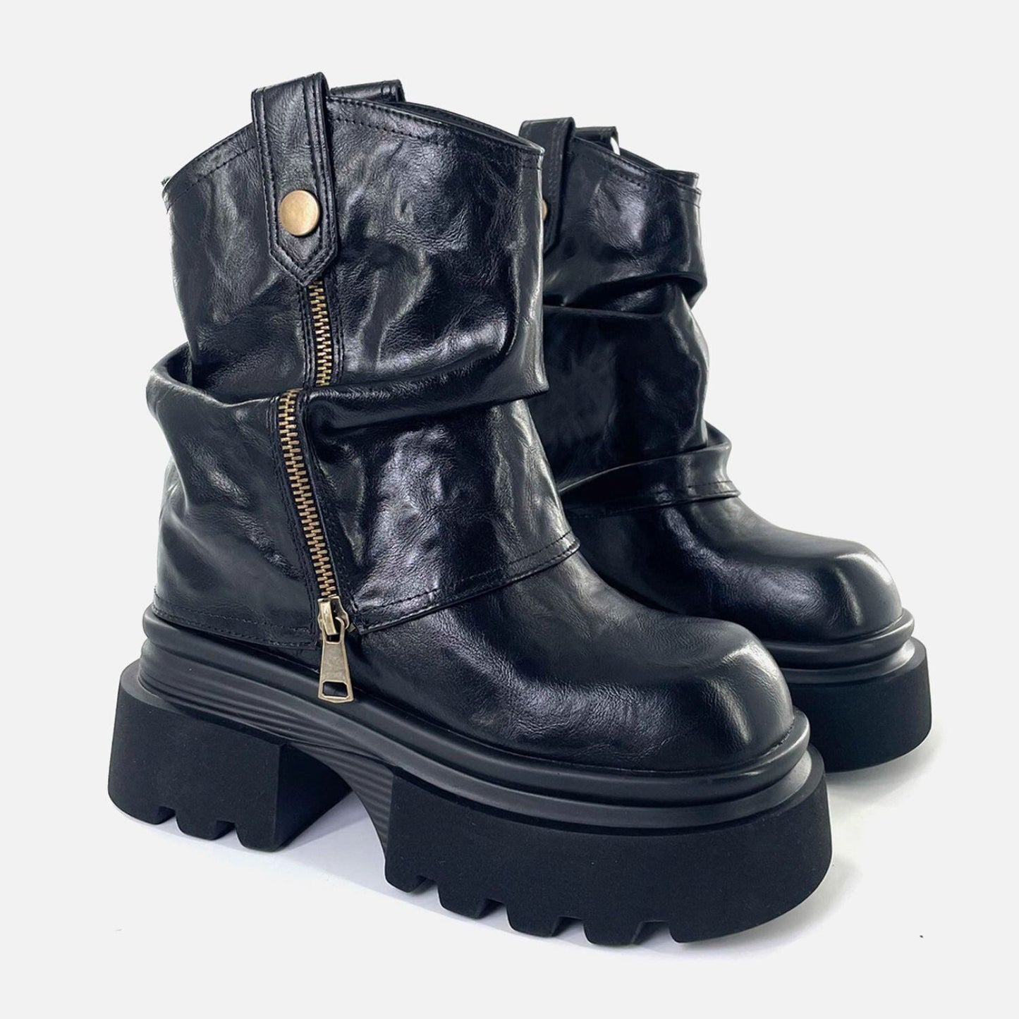 Loose Fit Short Boots【TR3380】