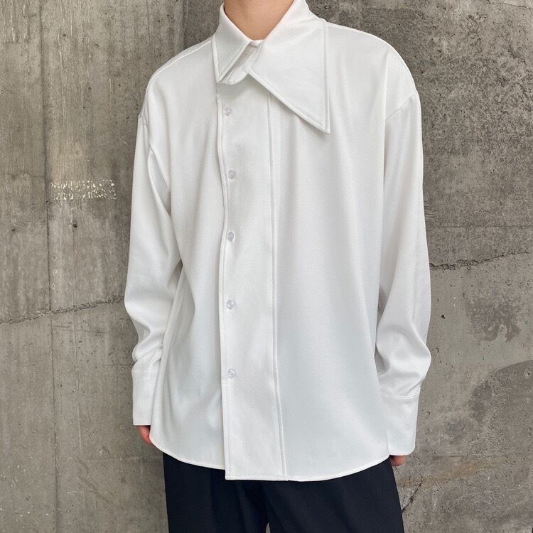 Nichi-botton Asyme Shirt【TR1446】