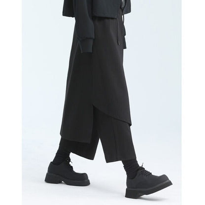 Layered Cropped Pants【TR3195】