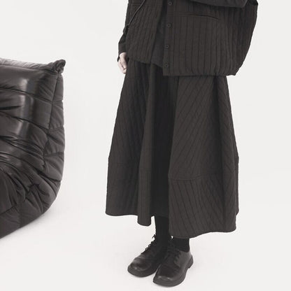 Quilting Crumply Skirt【TR3158】