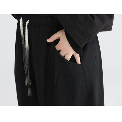 Drawstring Casual Pants【TR3202】