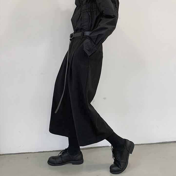 Cropped Semi-wide Pants【TR3292】