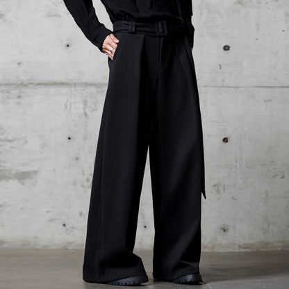 Belted High Waist Pants【TR3272】