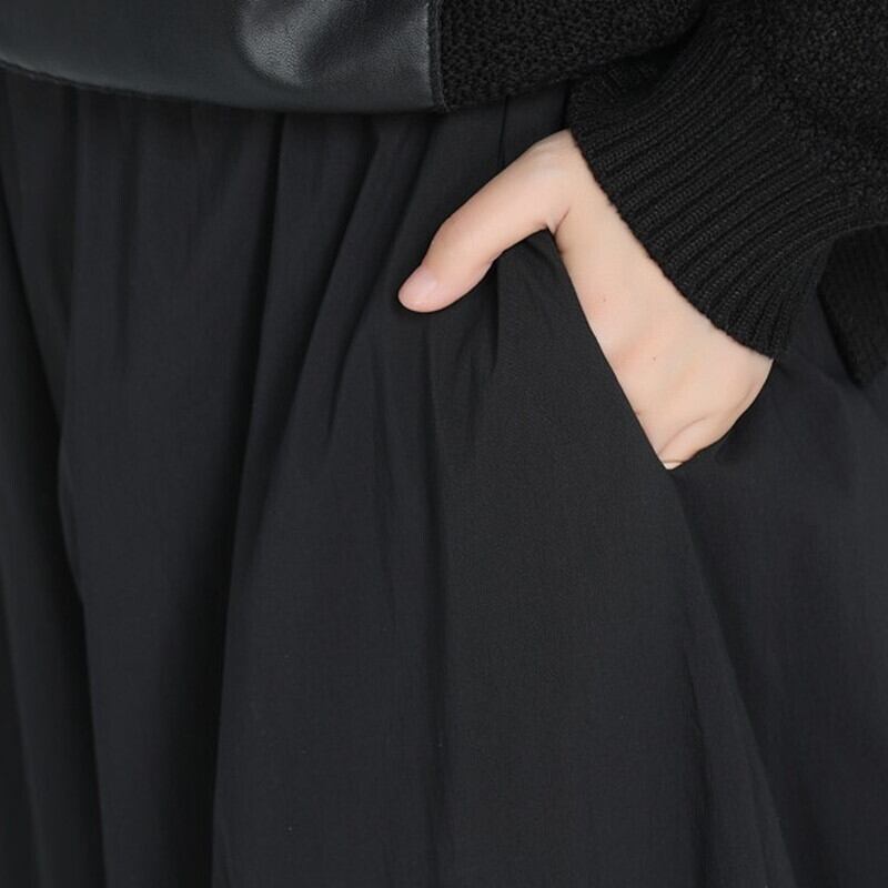 Cropped Gather Pleats Pants【TR3205】