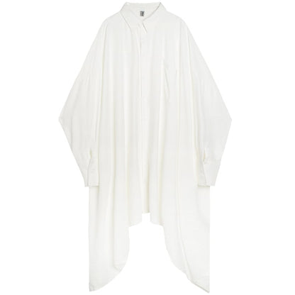 〈Unisex〉Irregular Long Huge Shirt【TR1411】