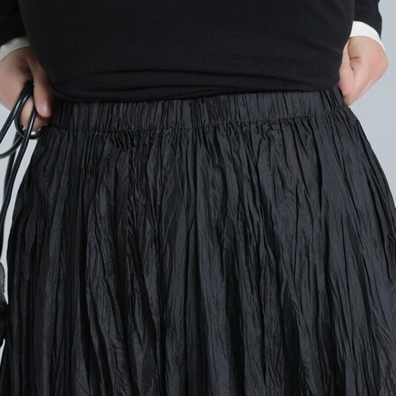 Crinkle Flare Skirt【TR3183】