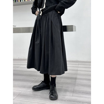A-Line Simple Skirt【TR3159】