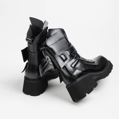 Punk Chunky Platform Boots 【TR3381】