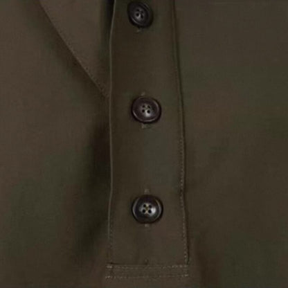 Convertible High-Collar Collared Shirt【TR3358】