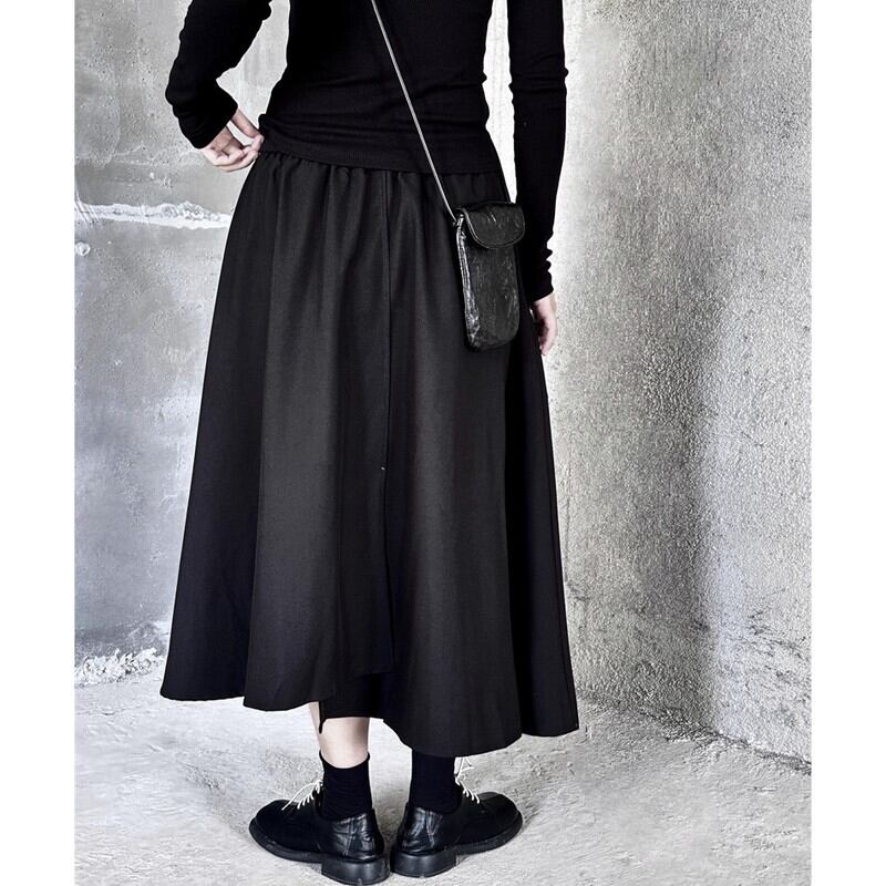 Asymmety Patchwork Skirt【TR3184】