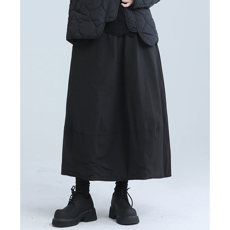 Balloon Drawstring Skirt【TR3154】