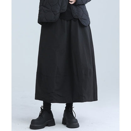 Balloon Drawstring Skirt【TR3154】