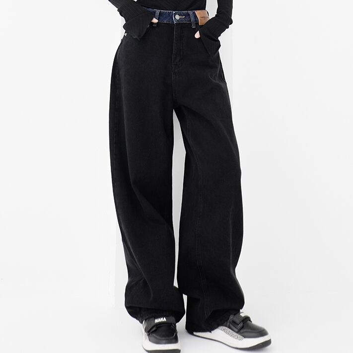 〈Unisex〉Wide Loose Straight Pants【TR1325】