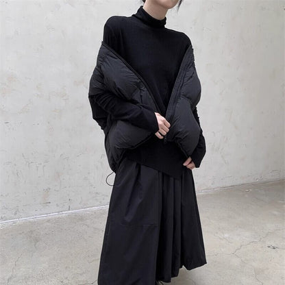 Quilting Round-Neck Jacket Vest【TR3233】