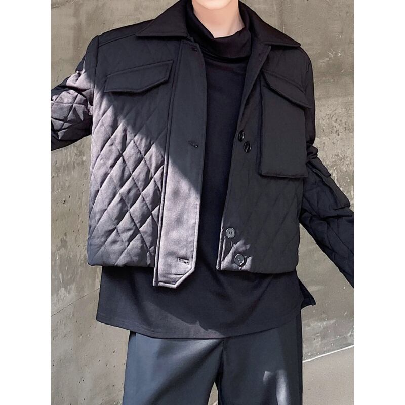Quilted Utility Short Jacket【TR3356】