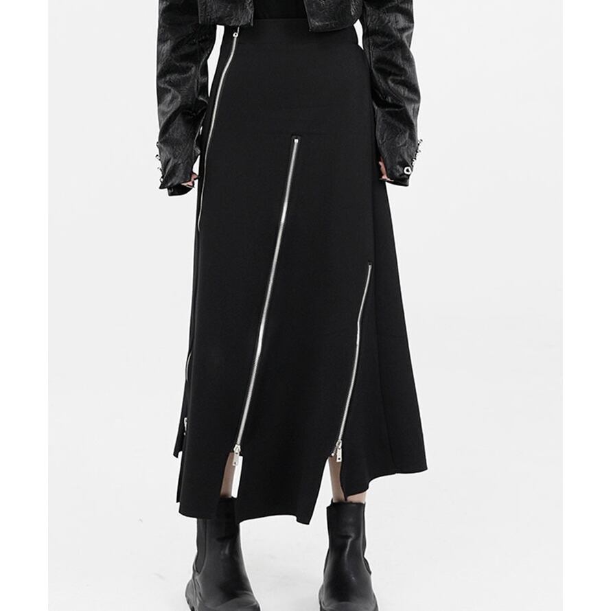 Fastener Nichi Long-skirt【TR1428】