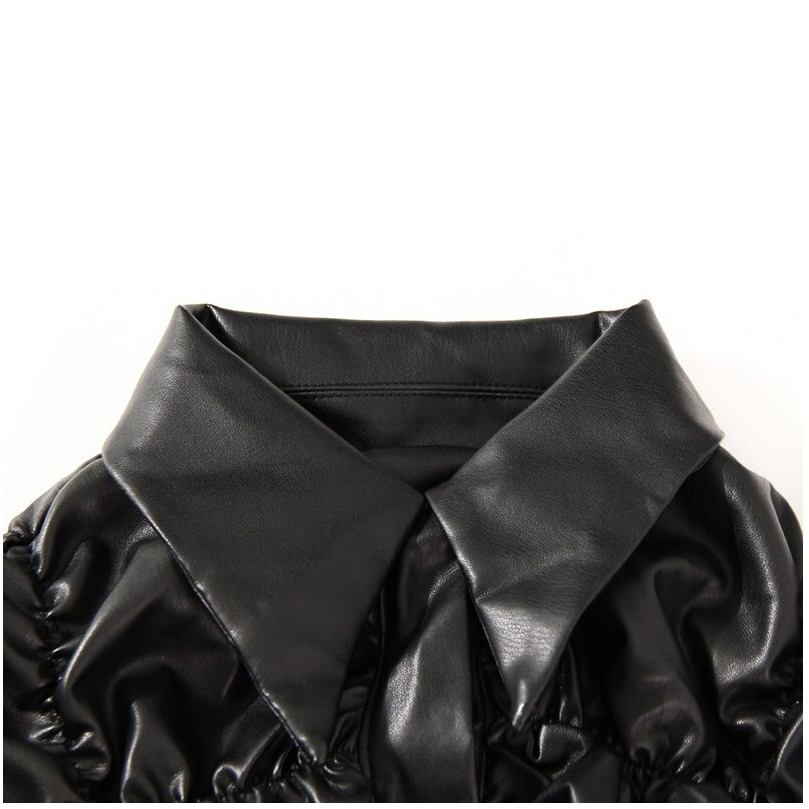 Bubble Fit Black Jacket【TR1108】
