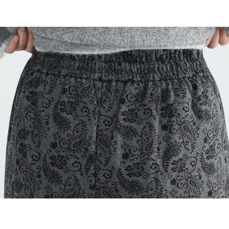 Paisley Straight Wide Pants【TR3209】