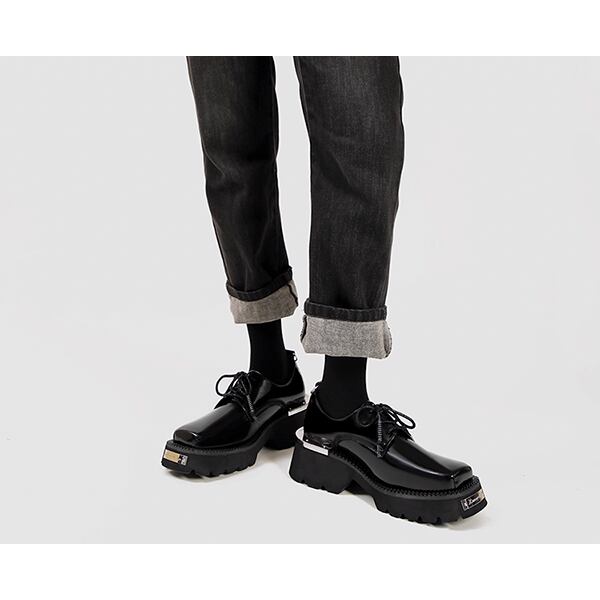 Square Toe Derby Shoes【TR3392】