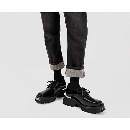 Square Toe Derby Shoes【TR3392】