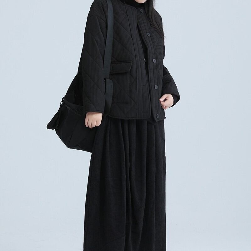 No-Collar Diamond Jacket【TR3252】