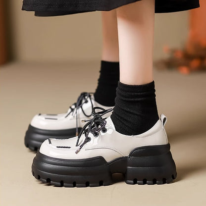 Oversized Loafers Shoes【TR3396】