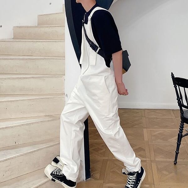 Center Straight Cotton Overall【TR2474】