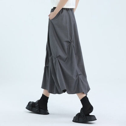 Asymmetry Drape Skirt【TR3174】